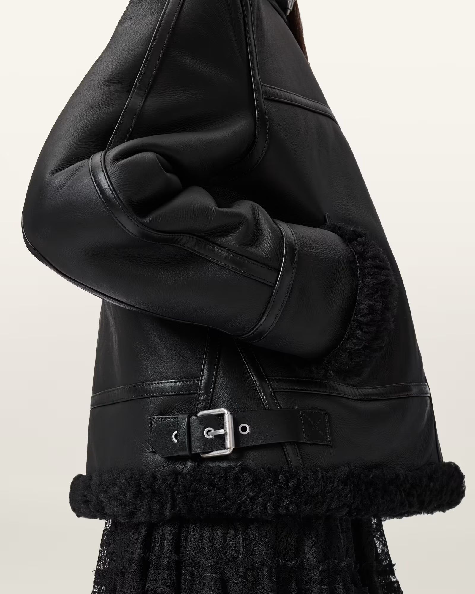 Lorel Shearling Flying Jacket - Image 3