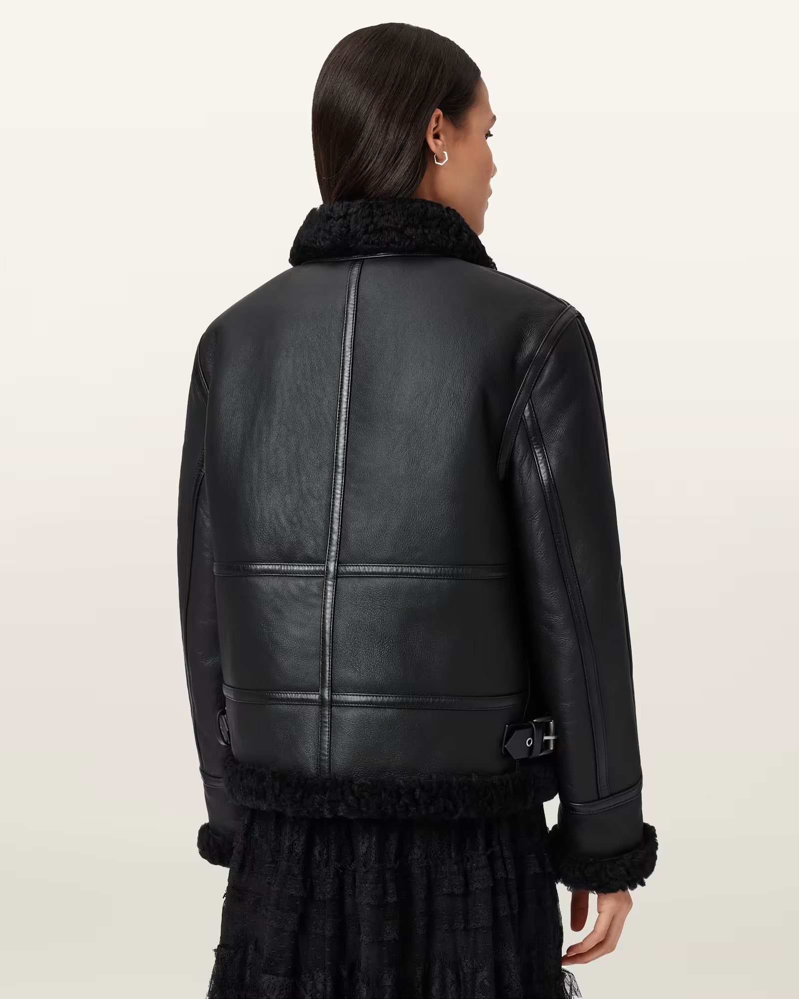 Lorel Shearling Flying Jacket - Image 6