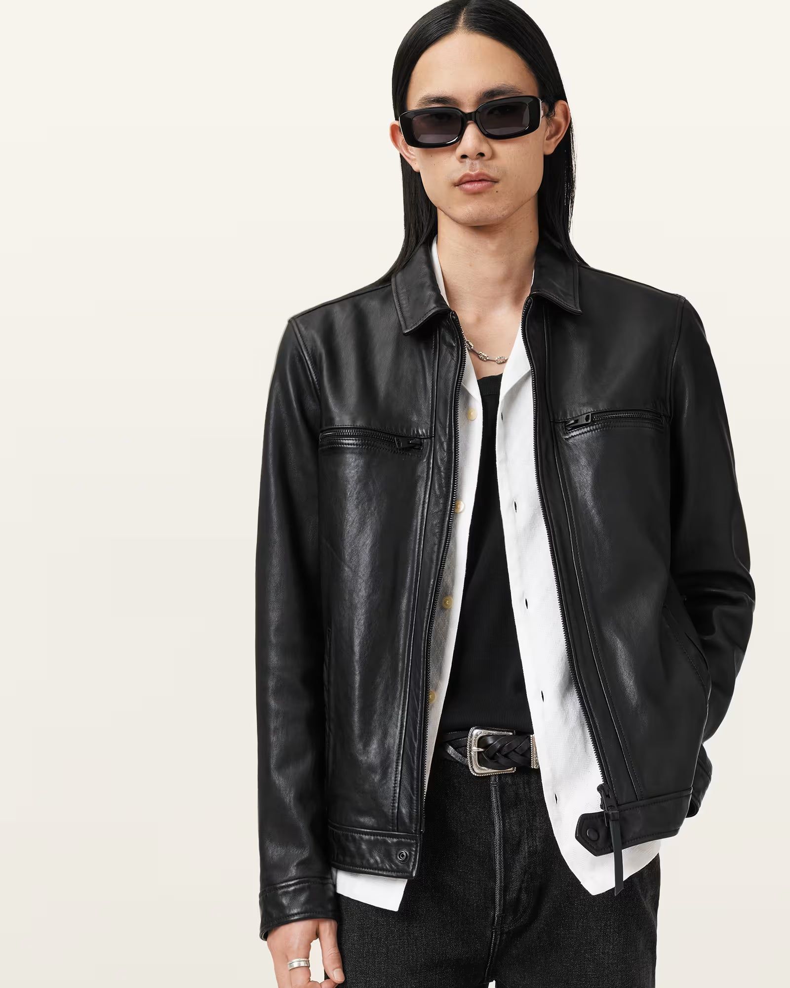 Luck Leather Jacket - Image 3