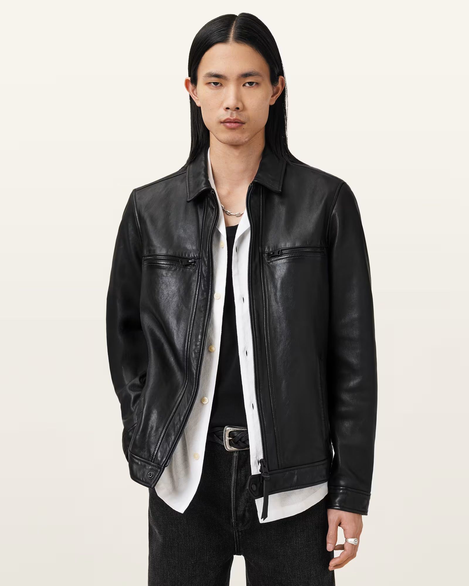Luck Leather Jacket - Image 7