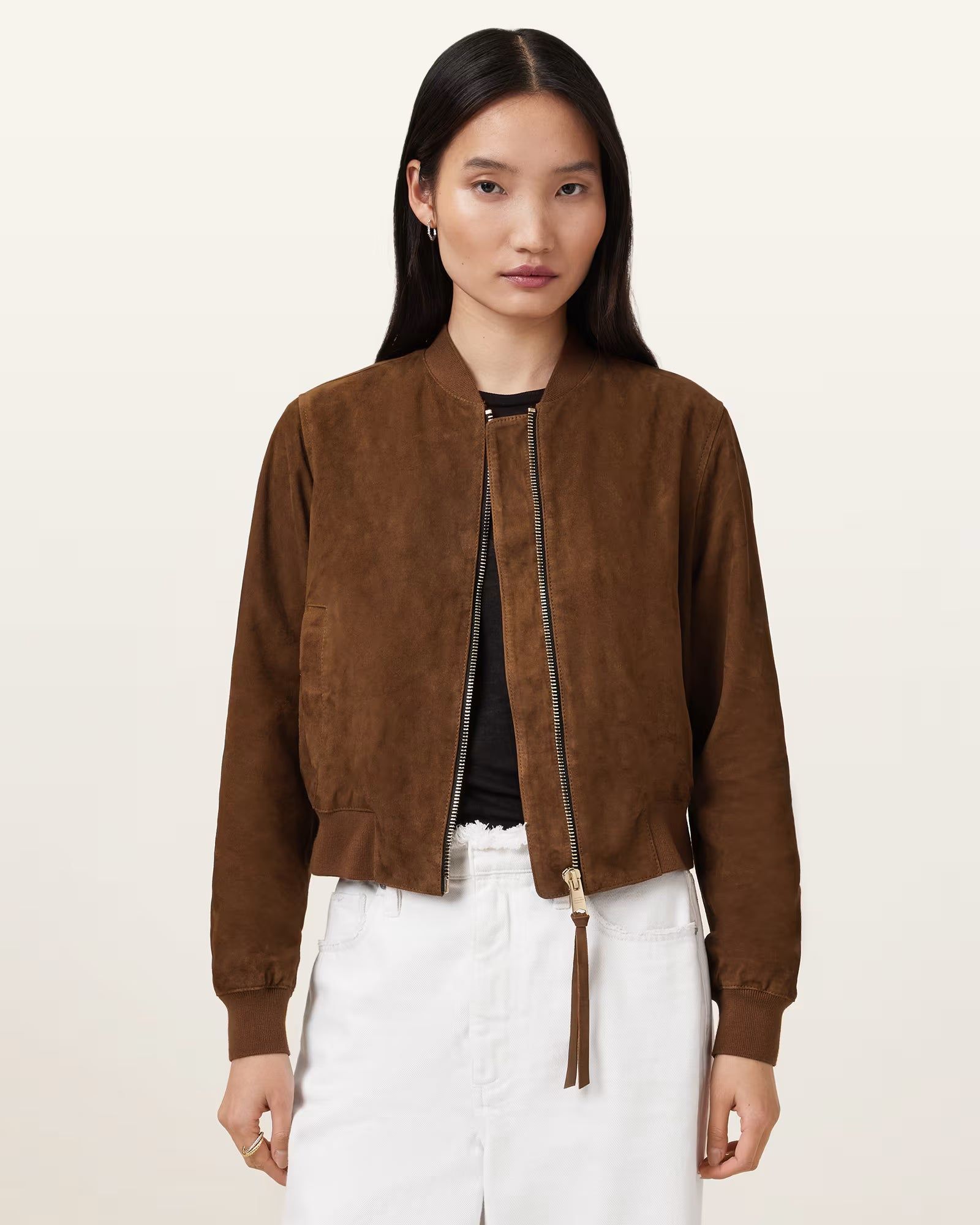 Orten Suede bomber kurtka