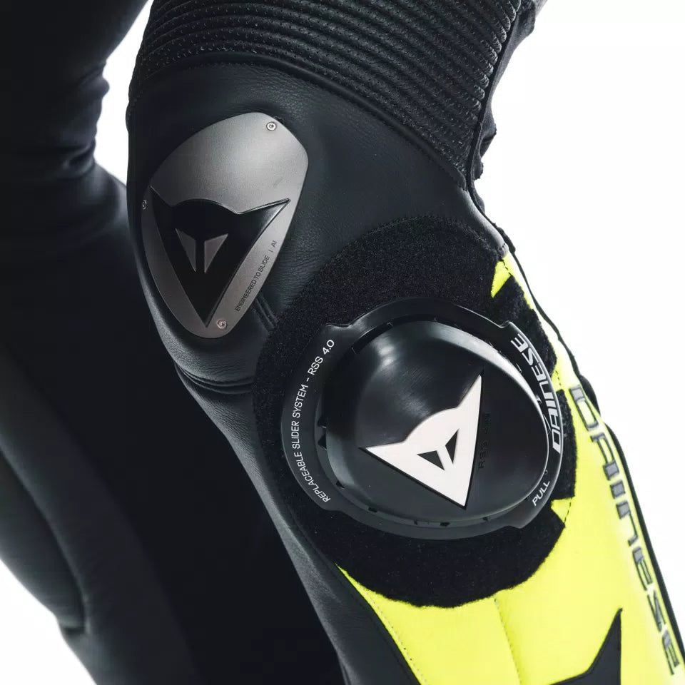Мужской цельный Airbag кожаный мотокомбинезон – красный белый чёрный Track Suit - Image 8