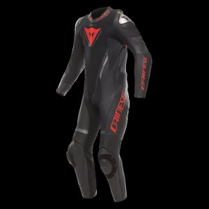 DEMON SPRINT - MEN'S ONE-PIECE PERFORATED LEATHER MOTORCYCLE SUIT