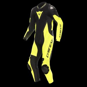 DEMON SPRINT - MEN'S ONE-PIECE PERFORATED LEATHER MOTORCYCLE SUIT